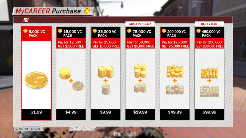 Illustration for article titled NBA 2K18 Is Riddled With Microtransactions